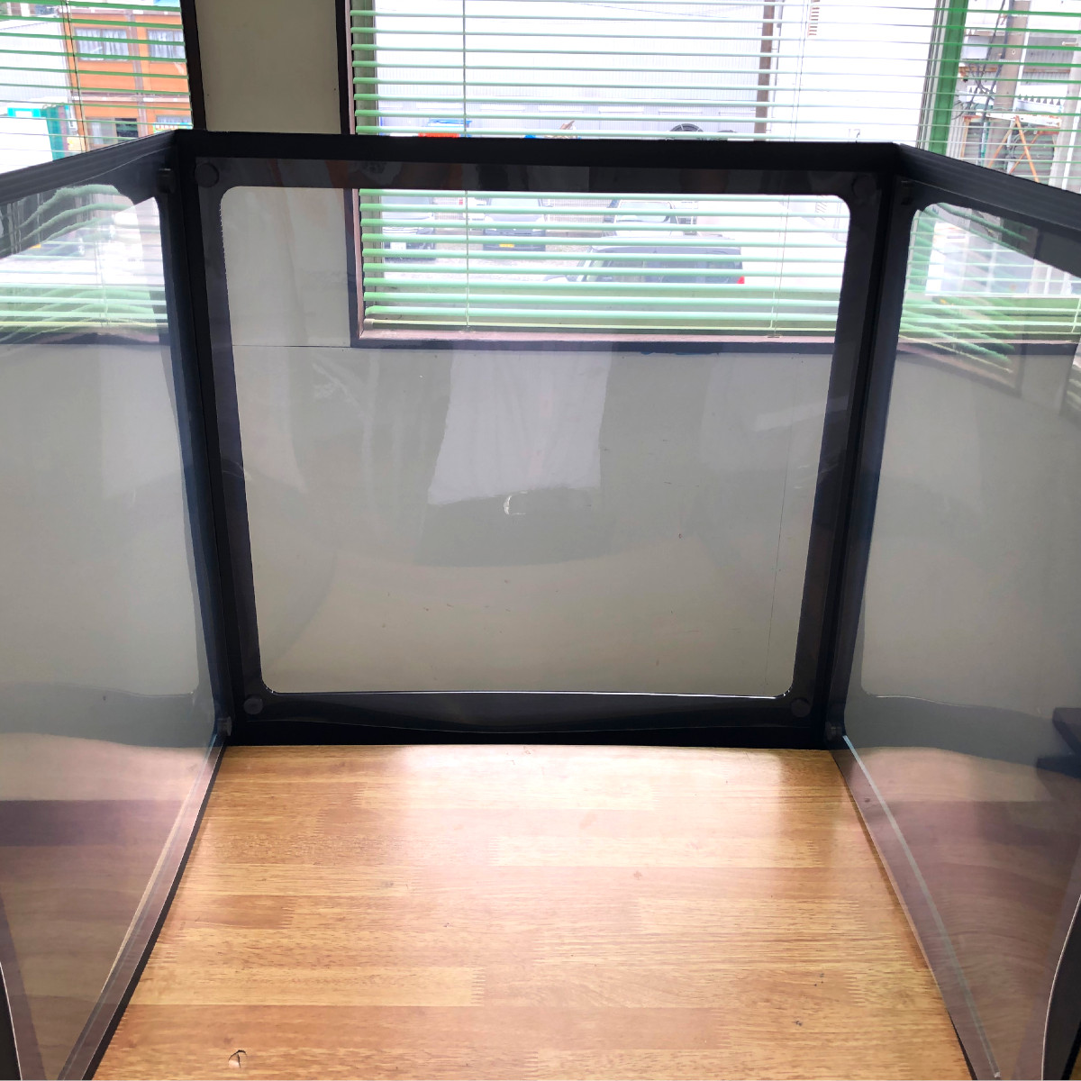 〔飛沫感染予防〕学校机用ＦＵＪＩパーテーション②　コロナ予防