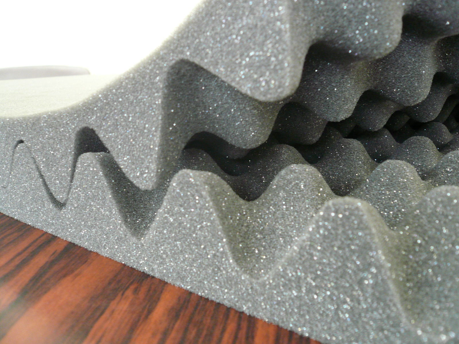 吸音ウレタンフォーム　カームフレックス　U00F6 プロファイル品（凸凹波形）