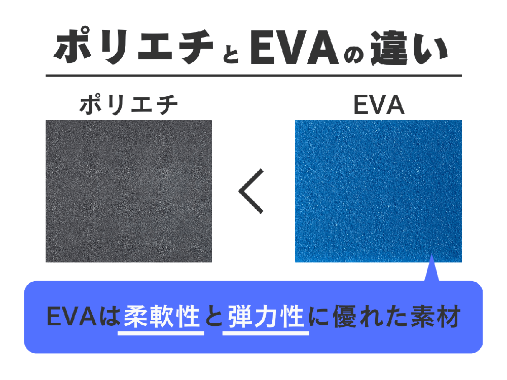 ポリエチとEVAの違い